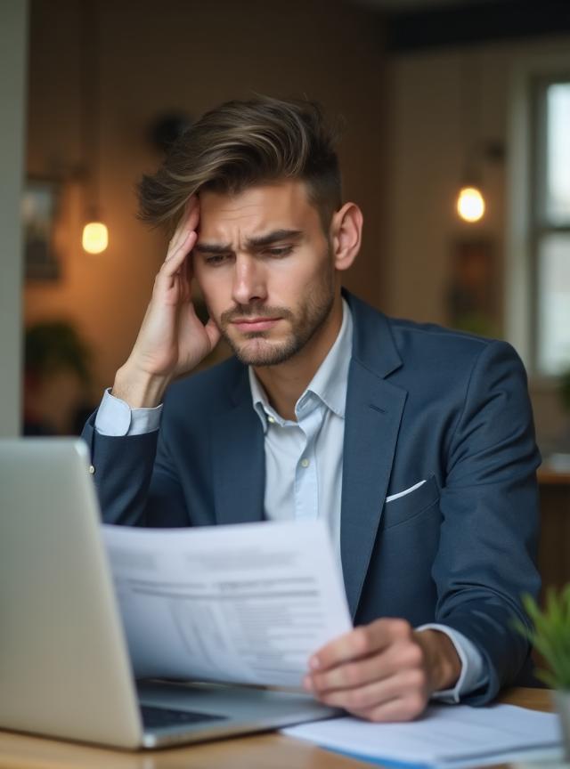 Job seeker facing challenges